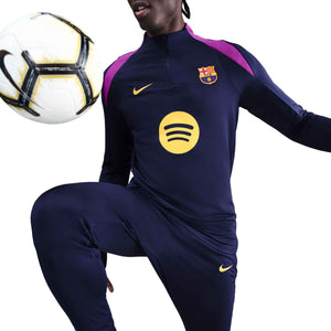 NIKE BARCELONA 25-26 STRIKE DRILL TOP IMPERIAL PURPLE/MIDWEST GOLD