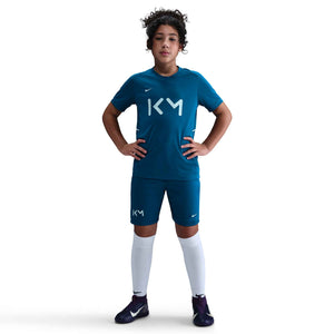 NIKE JR MBAPPE DRI-FIT TOP SS GREEN ABYSS/IGLOO