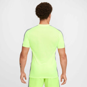 NIKE ACADEMY23 SS TOP VOLT/COOL GREY