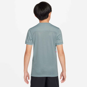 NIKE JR ACADEMY25 SS TOP OCEAN CUBE/BLACK