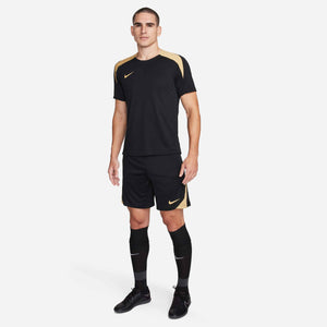 NIKE DRI-FIT STRIKE SHORT BLACK/JERSEY GOLD/METALL