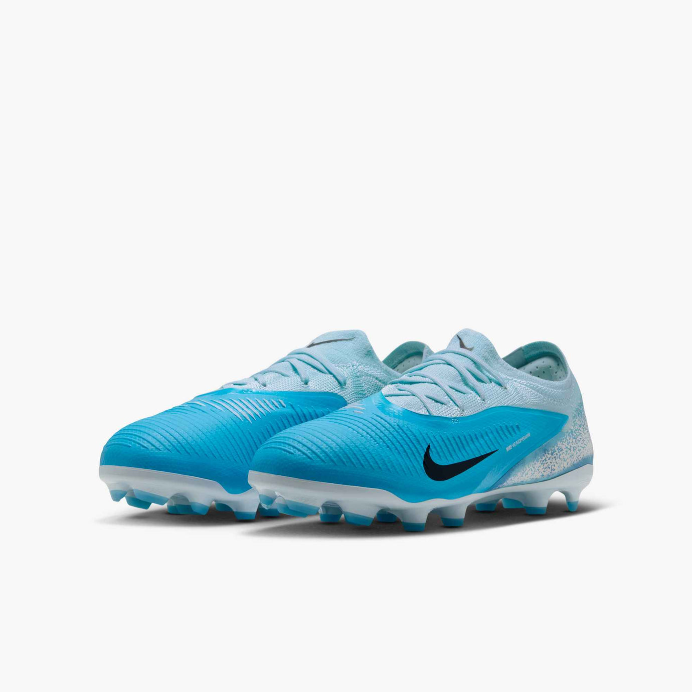 NIKE JR PHANTOM 6 LOW PRO FG HAALAND BALTIC BLUE