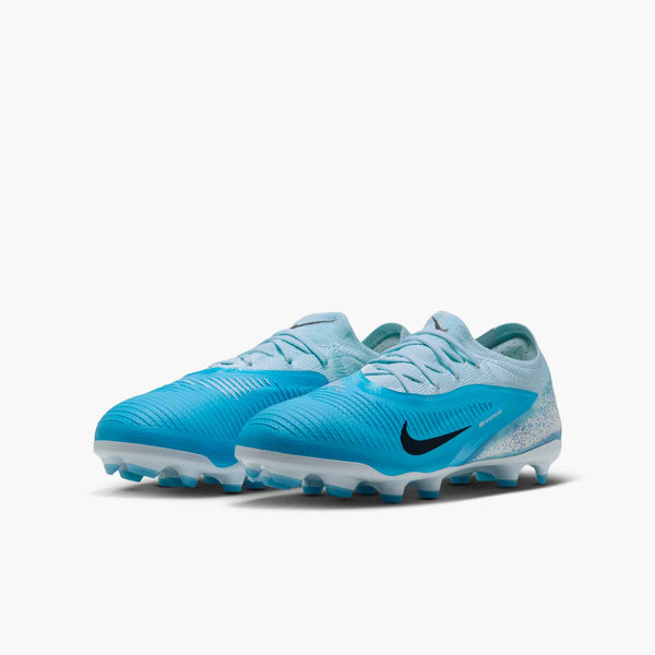 NIKE JR PHANTOM 6 LOW PRO FG HAALAND BALTIC BLUE