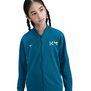 NIKE JR MBAPPE DRI-FIT TRACKSUIT GREEN ABYSS/IGLOO