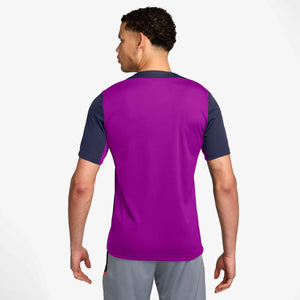 NIKE BARCELONA 25-26 STRIKE SS TOP VIVID PURPLE/MIDWEST GOLD