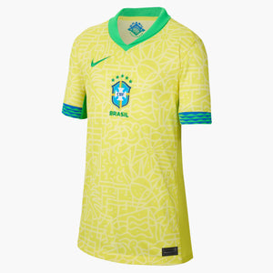 NIKE JR BRAZILIE 24 HOME JERSEY DYNAMIC YELLOW/LEMON CHIFFON