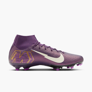 NIKE ZM SUPERFLY 10 ACADEMY FG MBAPPE GRAND PURPLE/IVORY