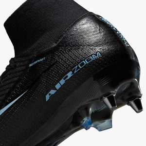 NIKE ZM SUPERFLY 10 ELITE SG BLACK/ICE BLUE