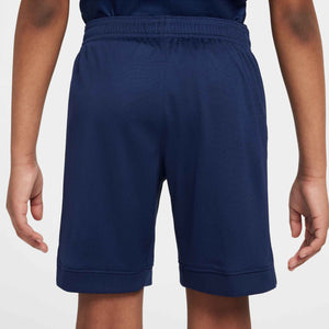 NIKE JR PSG 25-26 HOME SHORT MIDNIGHT NAVY/WHITE