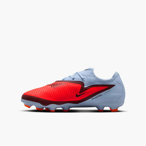NIKE JR PHANTOM 6 LOW PRO FG BRIGHT CRIMSON/ROYAL TINT