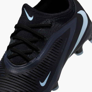 NIKE JR PHANTOM 6 LOW PRO FG BLACK/ICE BLUE