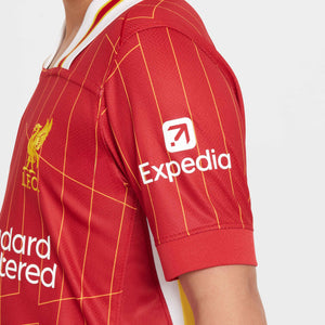 NIKE JR LIVERPOOL 24-25 HOME JERSEY GYM RED/CHROME YELLOW