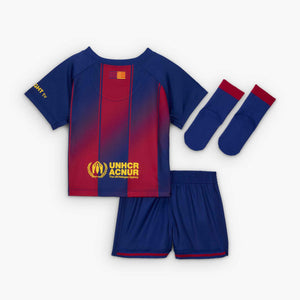 NIKE JR BARCELONA 25-26 INF KIT HOME DEEP ROYAL/MIDWEST GOLD