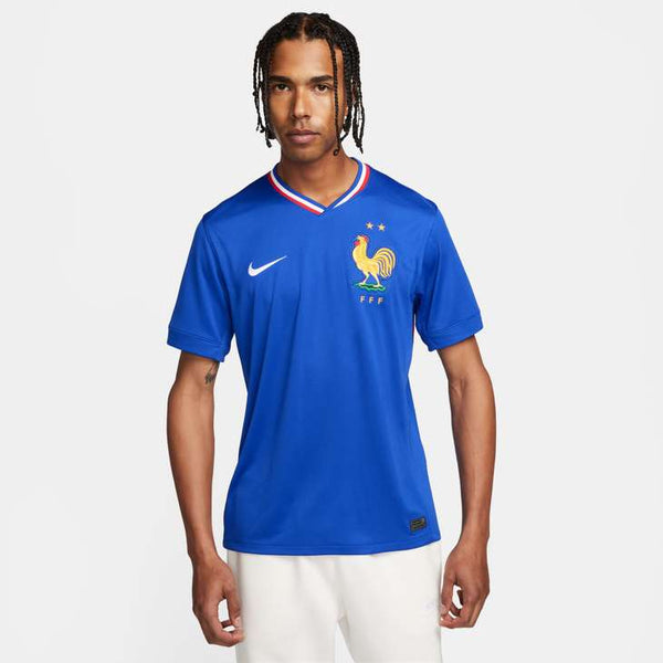 NIKE FRANKRIJK EURO24 HOME JERSEY BRIGHT BLUE/UNIVERSITY RED