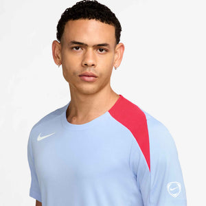 NIKE STRIKE DRI-FIT T90 SS TOP ROYAL TINT/WHITE