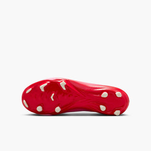 NIKE JR ZM SUPERFLY 10 ACADEMY FG LV8 UNIVERSITY RED/DARK OBSIDIAN