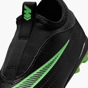 NIKE JR ZM VAPOR 17 CLUB FLEX MG BLACK/ILLUSION GREEN