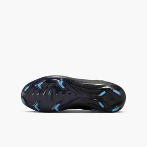 NIKE JR ZM VAPOR 16 PRO FG BLACK/ICE BLUE