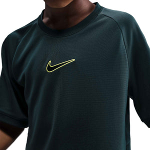 NIKE JR ACADEMY25 SS TOP SEAWEED/BLACK