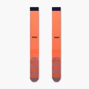 NIKE BARCELONA 25-26 THIRD SOCK MANGO/MIDNIGHT NAVY