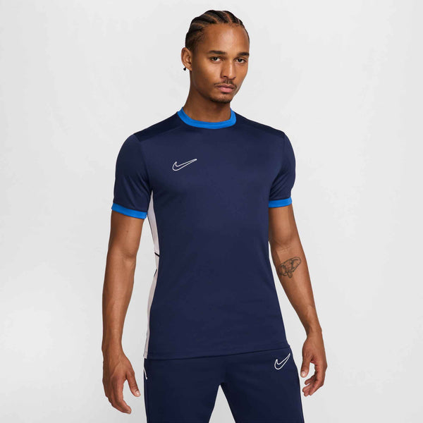 NIKE DRY-FIT ACADEMY25 SS TOP MIDNIGHT NAVY/WHITE