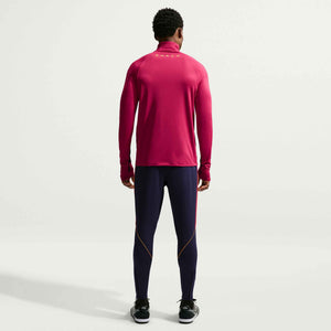 NIKE BARCELONA 26-27 STRIKE DRILL TOP NOBLE RED/MINERAL YELLOW