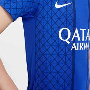 NIKE JR PSG 25-26 PRE-MATCH JERSEY HYPER ROYAL/MIDNIGHT NAVY