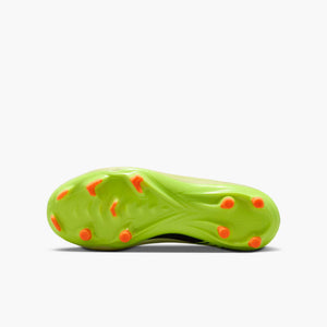 NIKE JR ZM VAPOR 16 ACADEMY FG LIMELIGHT/HYPER CRIMSON
