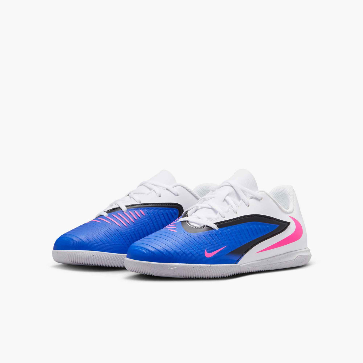 NIKE JR PHANTOM 6 LOW CLUB IC RACER BLUE/PINK BLAST