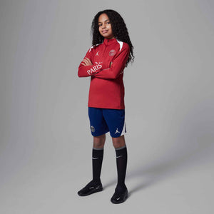 NIKE JR PSG 24-25 STRIKE SHORT WINGS RED/PHANTOM