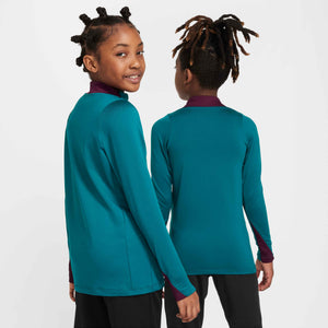 NIKE JR PSG 24-25 STRIKE DRILL TOP GEODE TEAL