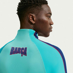 NIKE BARCELONA 26-27 STRIKE DRILL TOP GREEN FROST/DUSTY