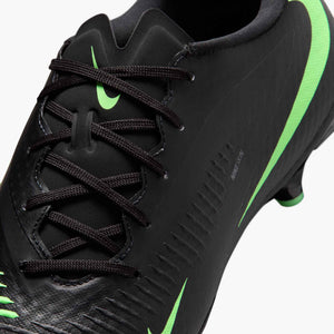 NIKE PHANTOM 6 LOW ACADEMY FG BLACK/ILLUSION GREEN