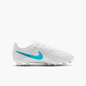 NIKE JR TIEMPO MAESTRO ACADEMY FG WHITE/DUSTY CACTUS