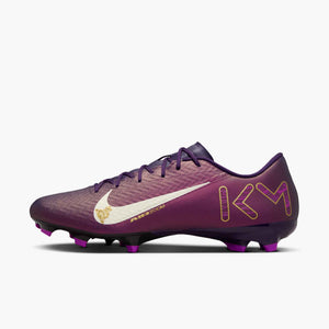 NIKE ZM VAPOR 16 ACADEMY FG MBAPPE GRAND PURPLE/IVORY