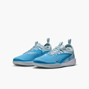 NIKE JR PHANTOM 6 LOW ACADEMY IC HAALAND BALTIC BLUE