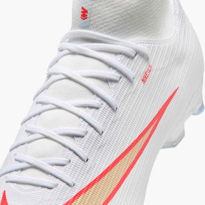 NIKE ZM SUPERFLY 11 ACADEMY FG WHITE/BRIGHT CRIMSON