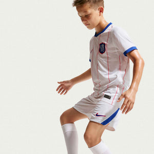 NIKE JR CHELSEA 26-27 THIRD SHORT WHITE/RUSH BLUE