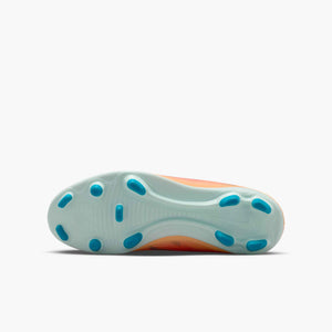 NIKE JR ZM SUPERFLY 10 CLUB FG MBAPPE MELON TINT/IGLOO