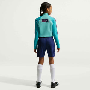 NIKE JR BARCELONA 26-27 STRIKE SHORT LOYAL BLUE