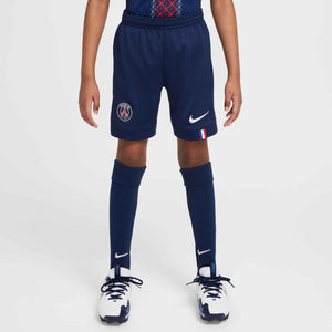 NIKE JR PSG 25-26 HOME SHORT MIDNIGHT NAVY/WHITE