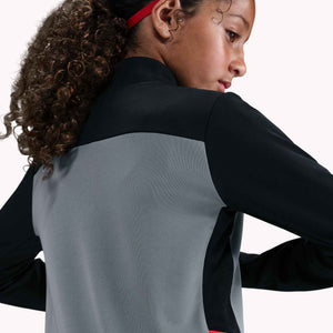 NIKE JR ACADEMY25 DRILL TOP COOL GREY/BLACK