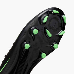 NIKE PHANTOM 6 LOW ACADEMY FG BLACK/ILLUSION GREEN