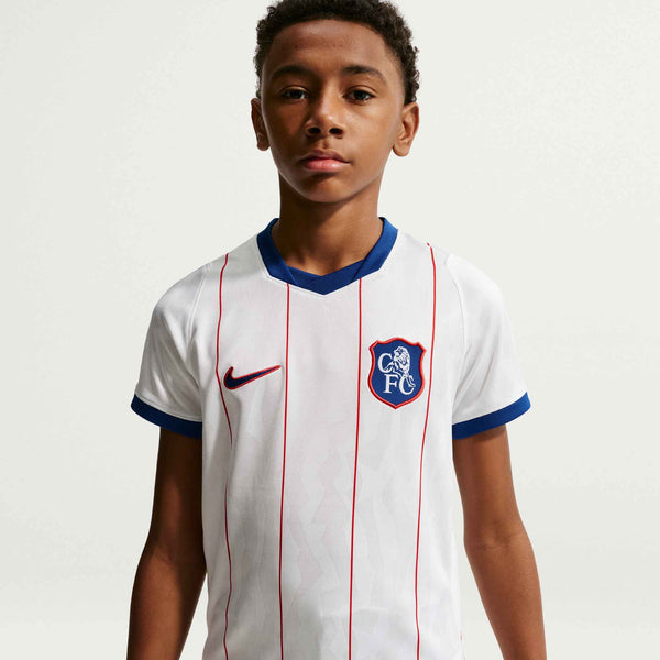 NIKE JR CHELSEA 26-27 THIRD JERSEY WHITE/RUSH BLUE