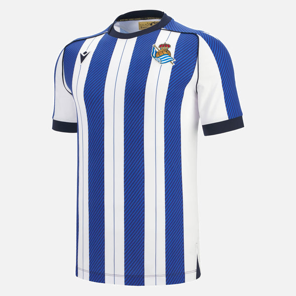 MACRON REAL SOCIEDAD 25-26 HOME JERSEY BLUE/WHITE