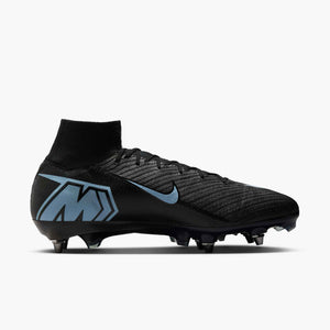 NIKE ZM SUPERFLY 10 ELITE SG BLACK/ICE BLUE