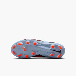 NIKE JR PHANTOM 6 LOW PRO FG BRIGHT CRIMSON/ROYAL TINT