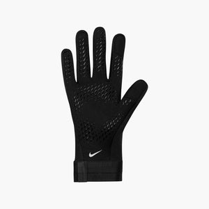 NIKE JR ACADEMY THERMA-FIT GLOVE BLACK/HYPER CRIMSON