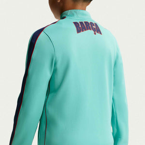 NIKE JR BARCELONA 26-27 STRIKE TRACKSUIT GREEN FROST/DUSTY