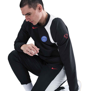 NIKE PSG 25-26 T90 TRACK PANT BLACK/WHITE